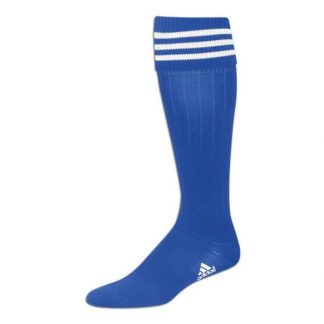 wholesale jerseys center adidas  3-Stripe Soccer Sock Royal - XSmall nfl merchandise wholesalers